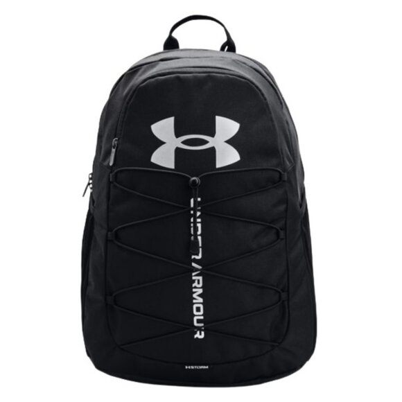 Black Under Armour Hustle Sport Backpack - Picture 1 of 1